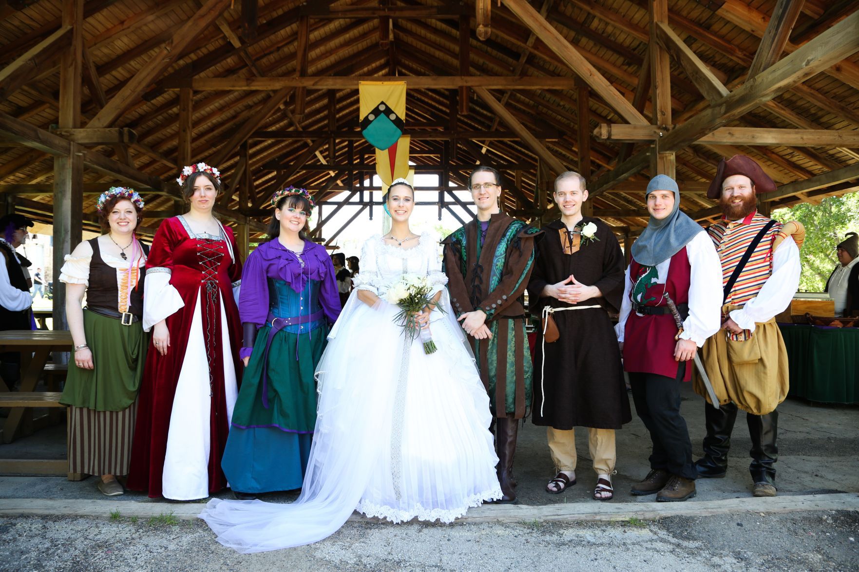 Texas Renaissance wedding